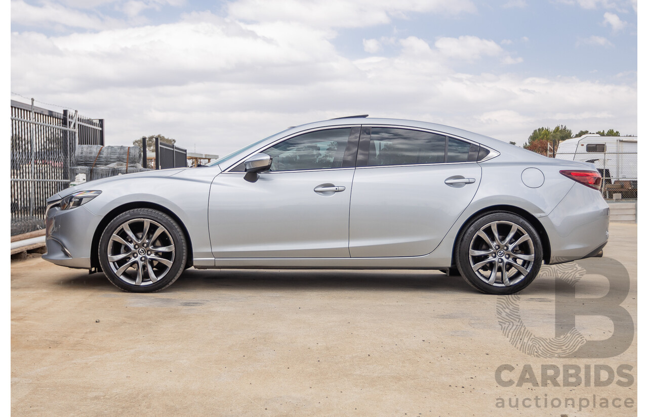 1/2015 Mazda 6 GT 6C MY15 4D Sedan Sonic Silver Twin Turbo Diesel 2.2L
