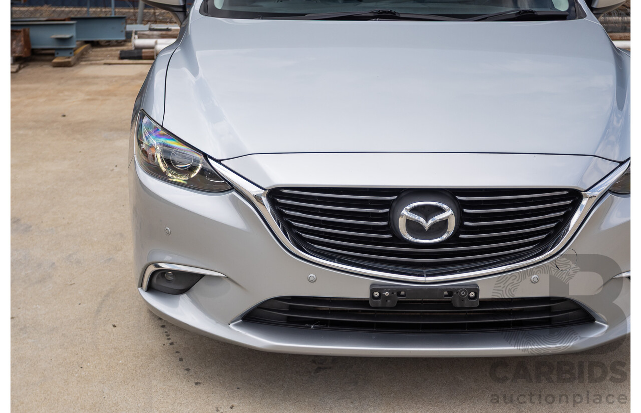 1/2015 Mazda 6 GT 6C MY15 4D Sedan Sonic Silver Twin Turbo Diesel 2.2L