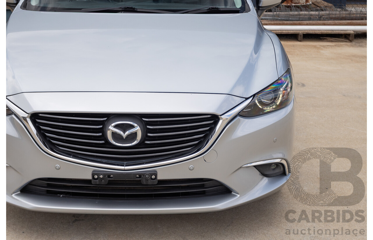 1/2015 Mazda 6 GT 6C MY15 4D Sedan Sonic Silver Twin Turbo Diesel 2.2L