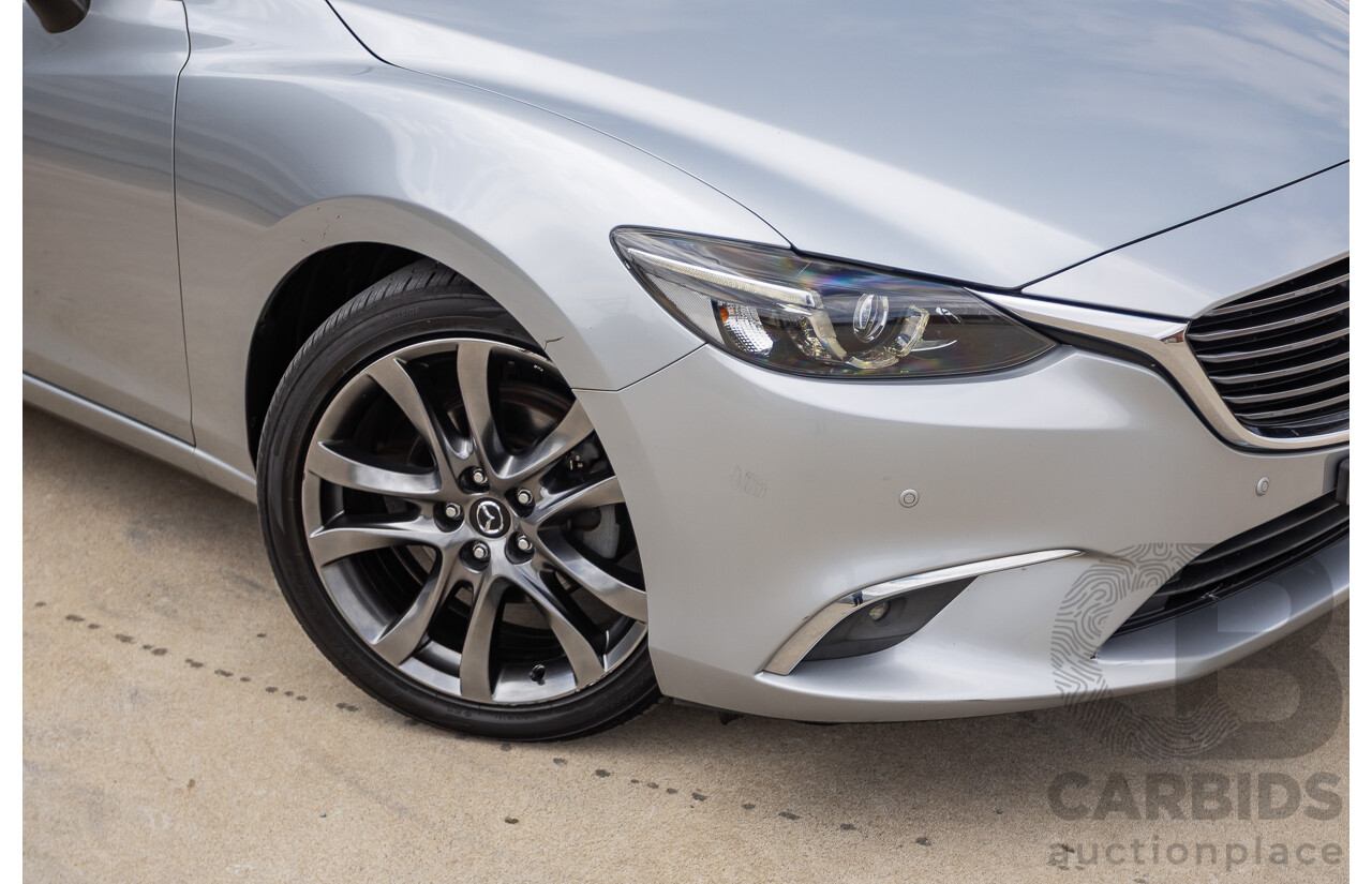 1/2015 Mazda 6 GT 6C MY15 4D Sedan Sonic Silver Twin Turbo Diesel 2.2L