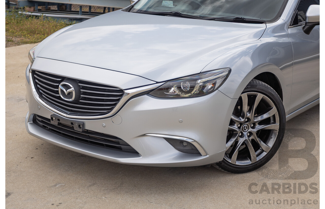 1/2015 Mazda 6 GT 6C MY15 4D Sedan Sonic Silver Twin Turbo Diesel 2.2L