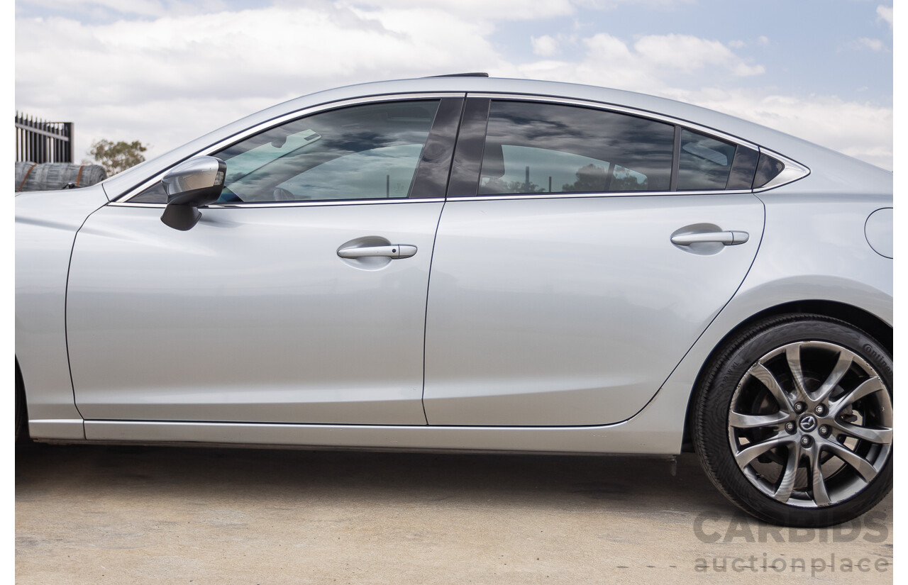 1/2015 Mazda 6 GT 6C MY15 4D Sedan Sonic Silver Twin Turbo Diesel 2.2L