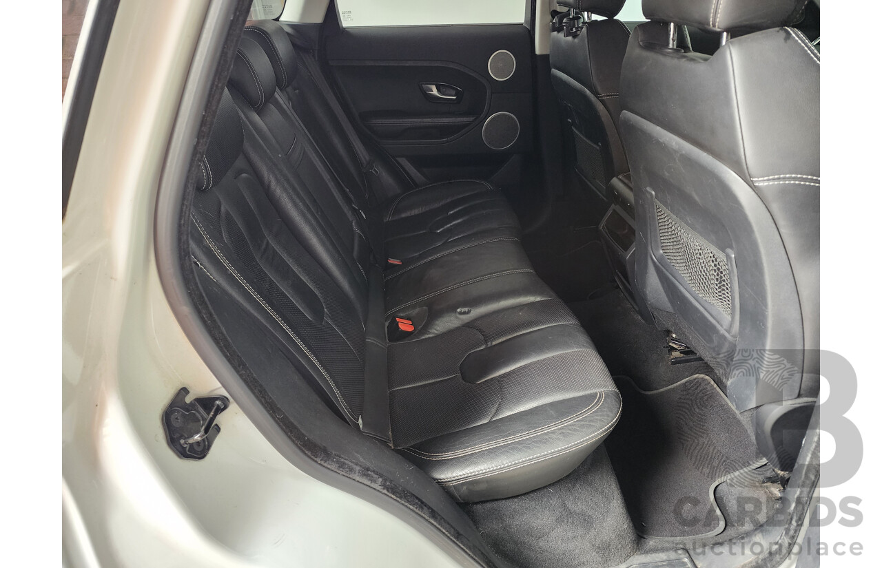 5/2012 Range Rover Evoque SD4 Dynamic LV 5d Wagon White 2.2L