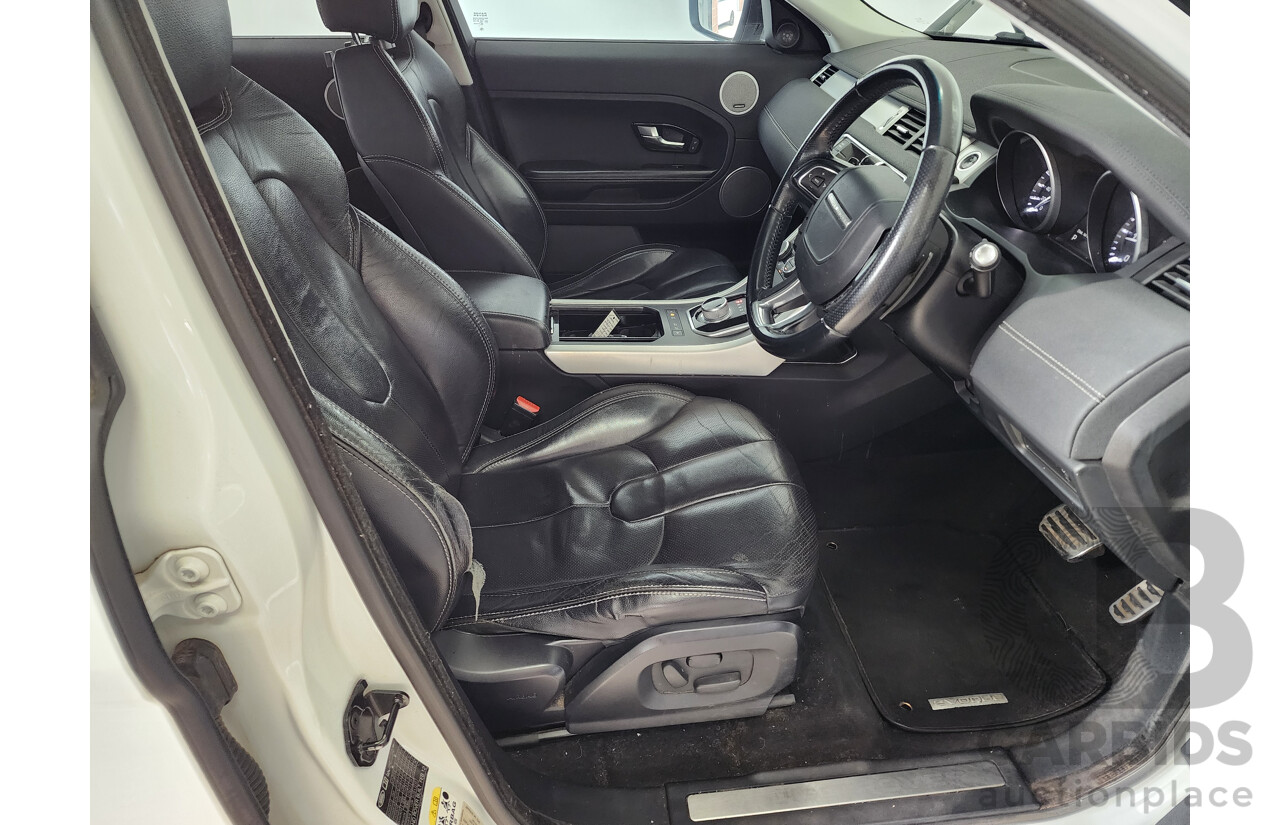 5/2012 Range Rover Evoque SD4 Dynamic LV 5d Wagon White 2.2L