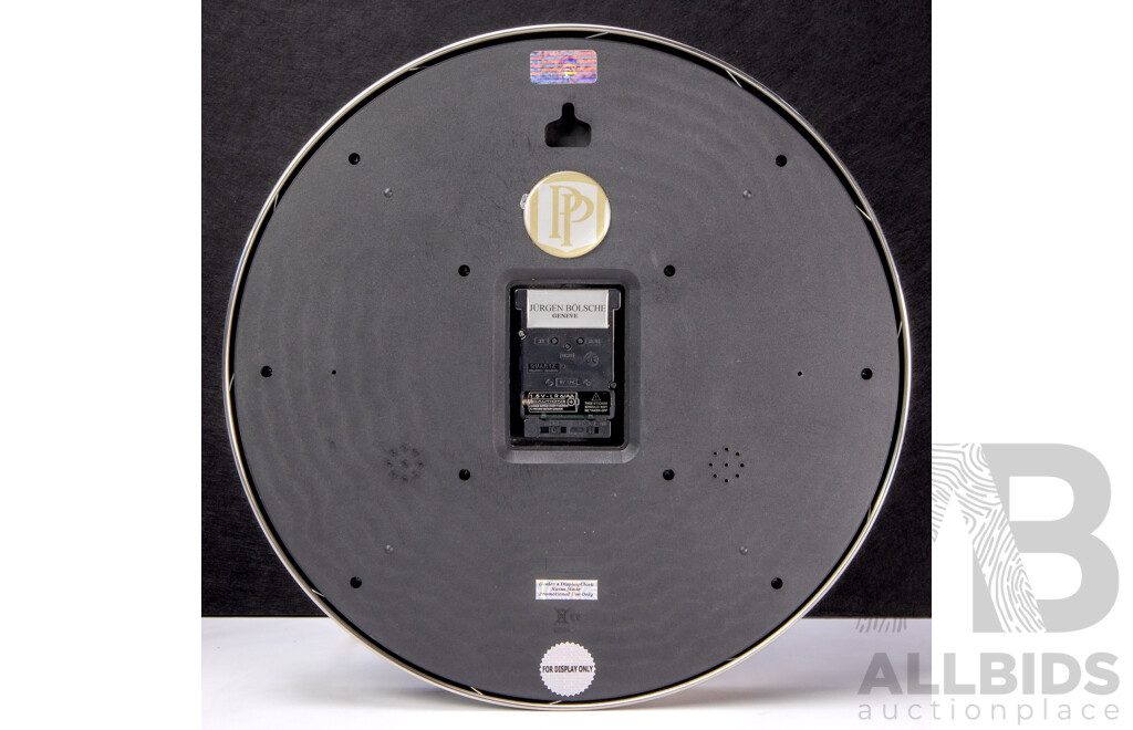 Large Reproduction Patek Philippe Advertising Wall Clock