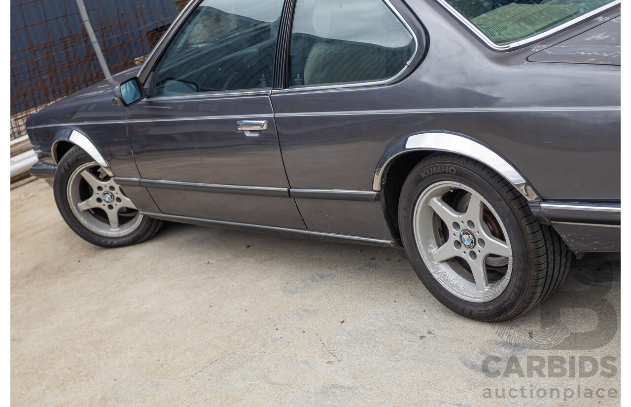 1/1988 BMW 635 CSi E24 2D Coupe Delphin Metallic Grey 3.4L
