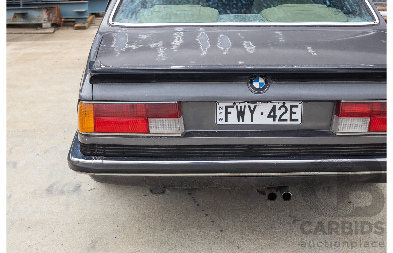 1/1988 BMW 635 CSi E24 2D Coupe Delphin Metallic Grey 3.4L