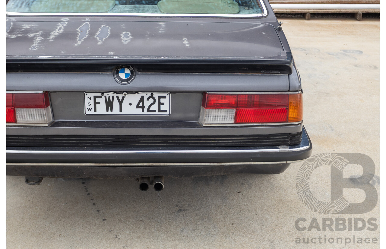 1/1988 BMW 635 CSi E24 2D Coupe Delphin Metallic Grey 3.4L
