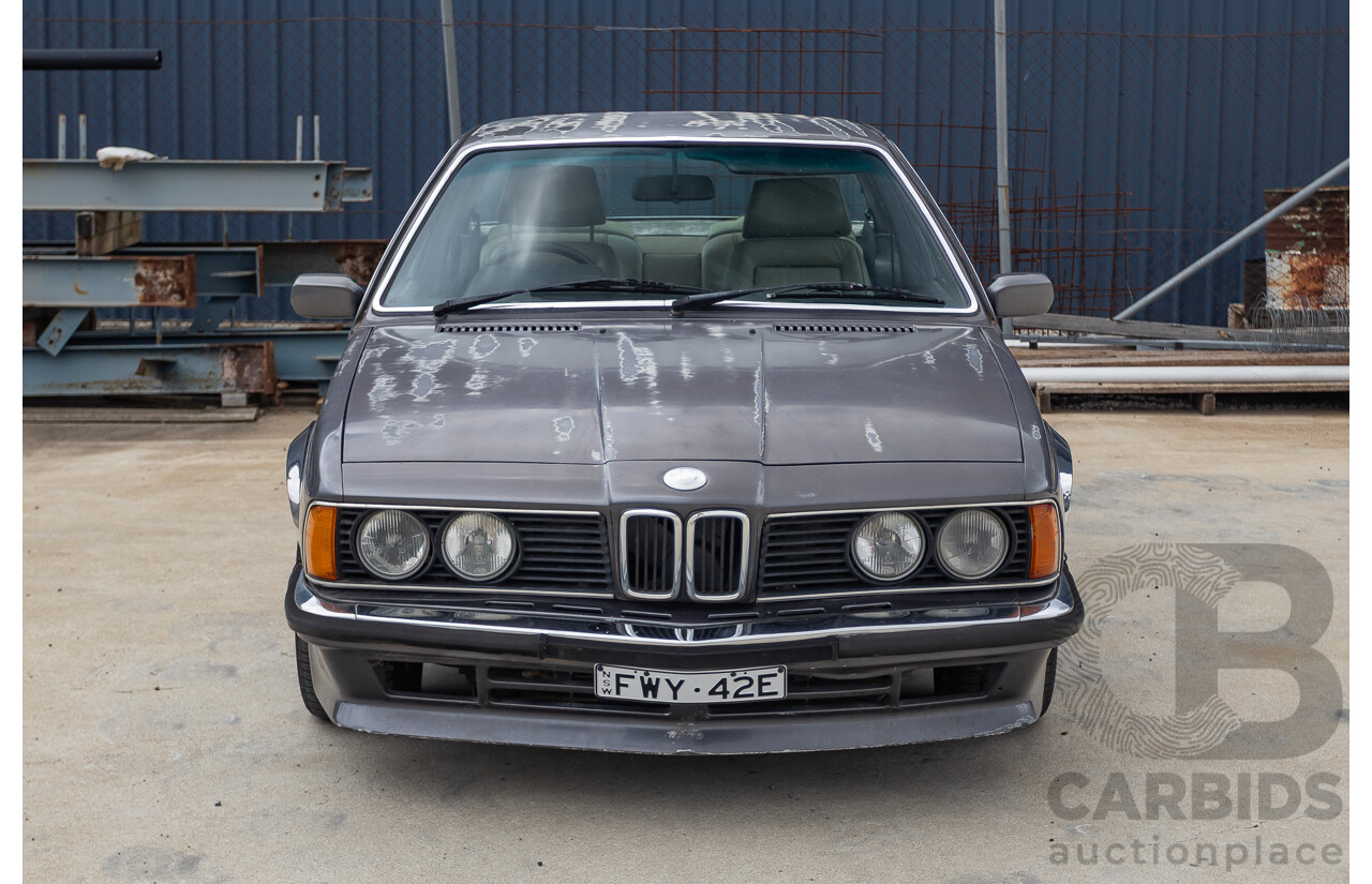 1/1988 BMW 635 CSi E24 2D Coupe Delphin Metallic Grey 3.4L