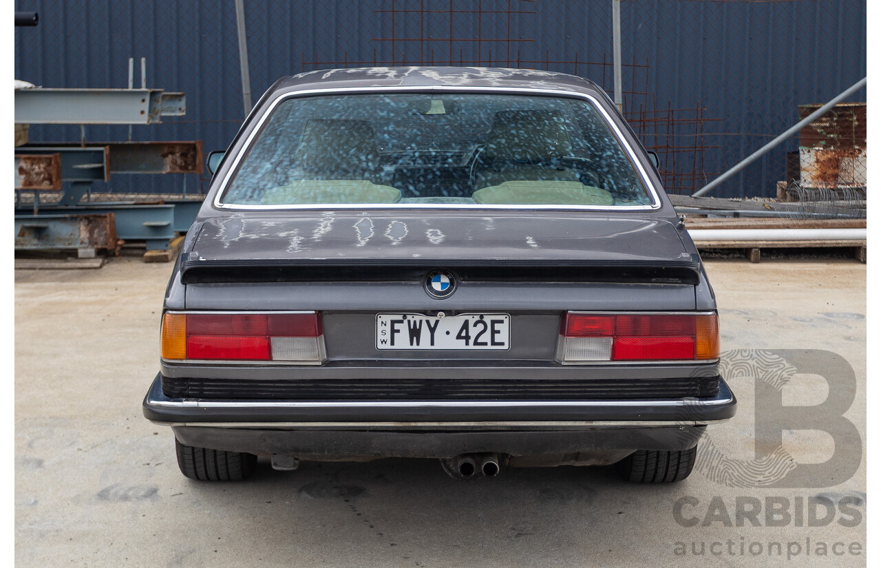 1/1988 BMW 635 CSi E24 2D Coupe Delphin Metallic Grey 3.4L