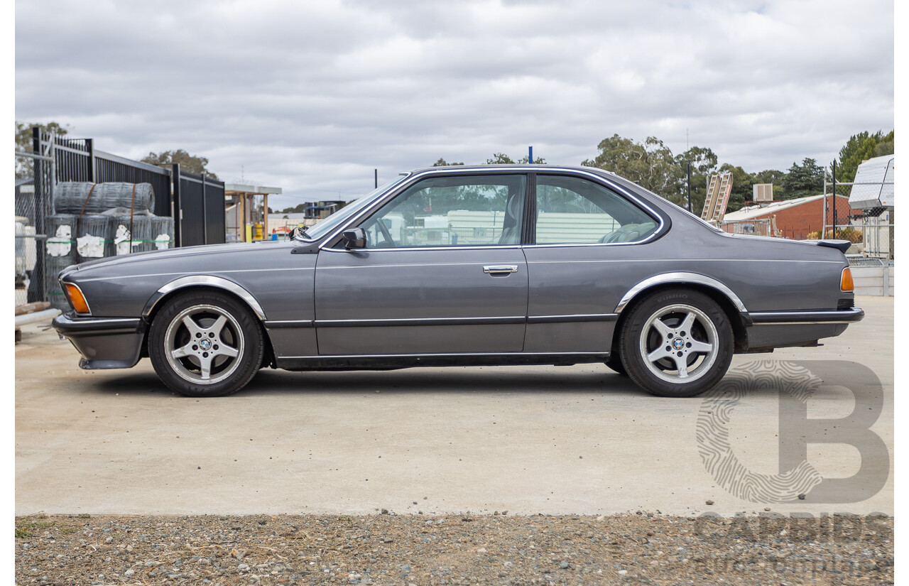 1/1988 BMW 635 CSi E24 2D Coupe Delphin Metallic Grey 3.4L