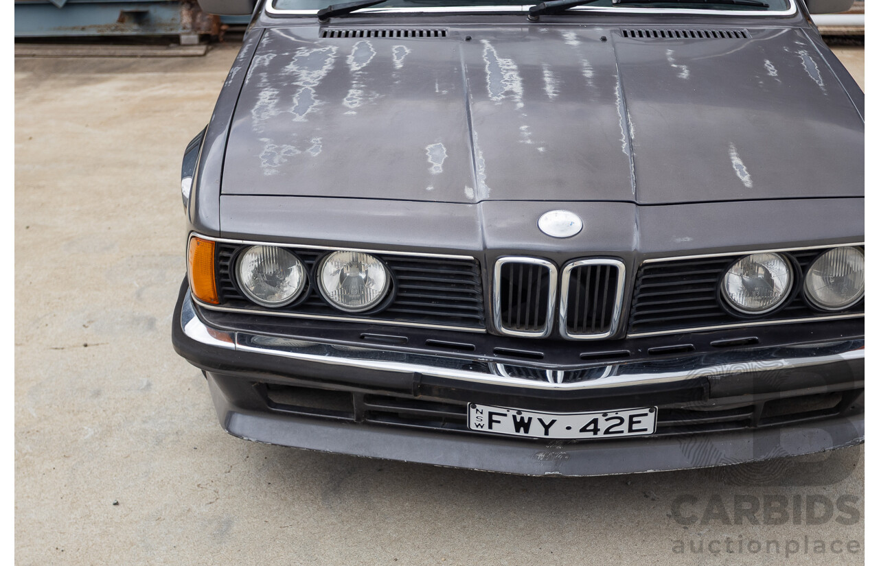 1/1988 BMW 635 CSi E24 2D Coupe Delphin Metallic Grey 3.4L