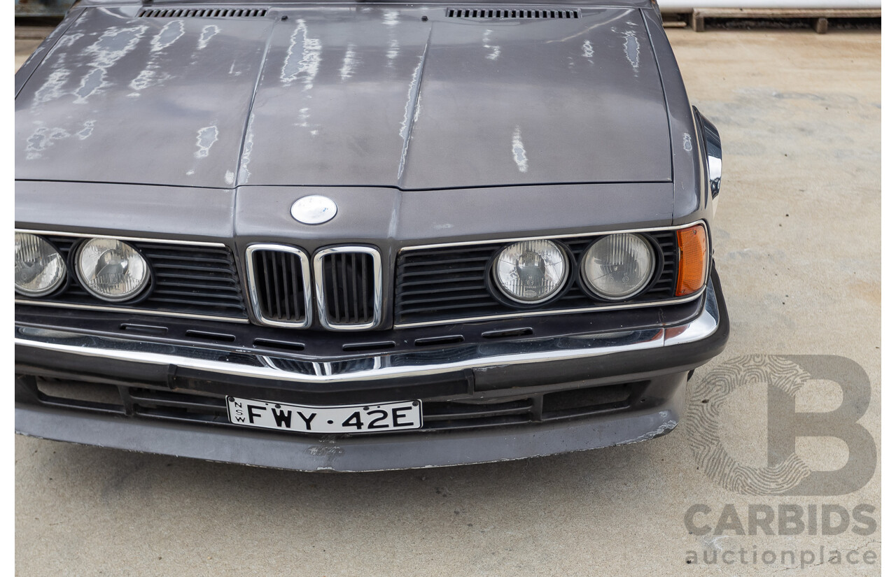 1/1988 BMW 635 CSi E24 2D Coupe Delphin Metallic Grey 3.4L