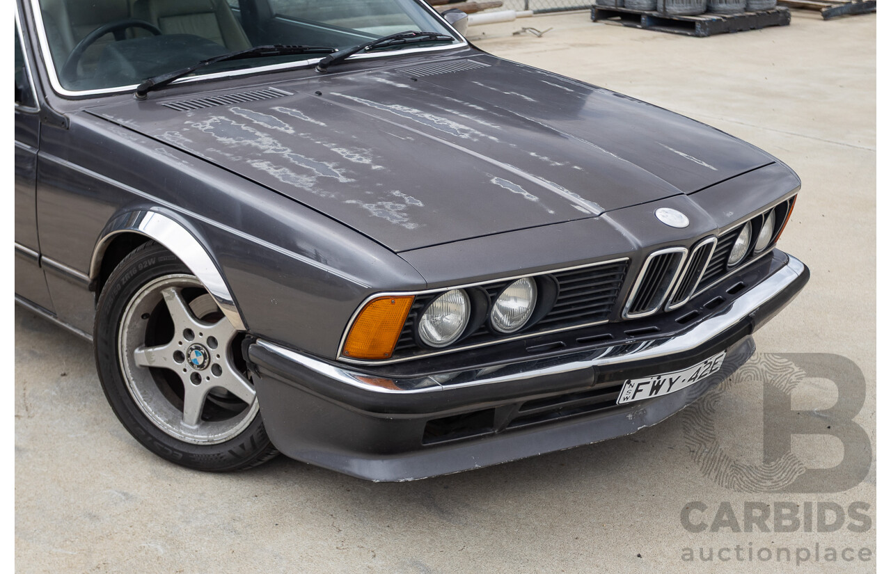 1/1988 BMW 635 CSi E24 2D Coupe Delphin Metallic Grey 3.4L