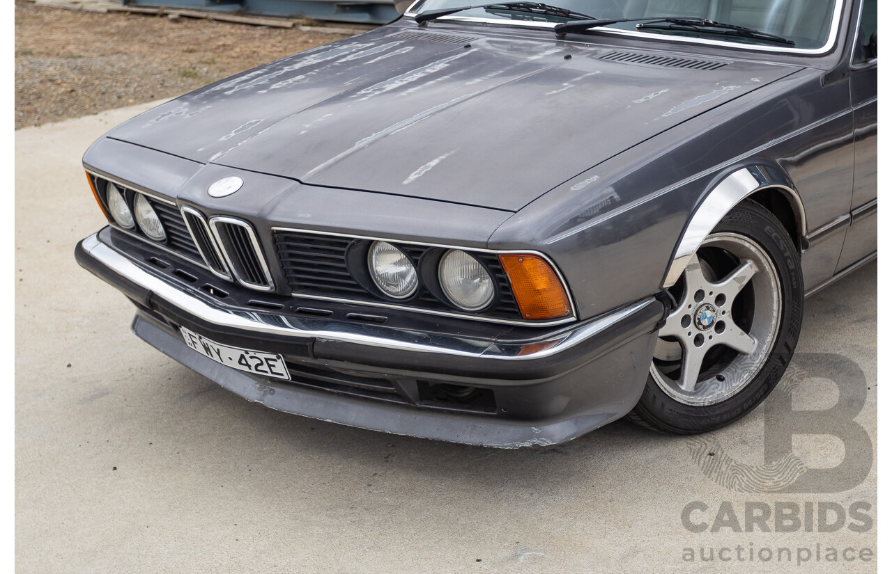 1/1988 BMW 635 CSi E24 2D Coupe Delphin Metallic Grey 3.4L