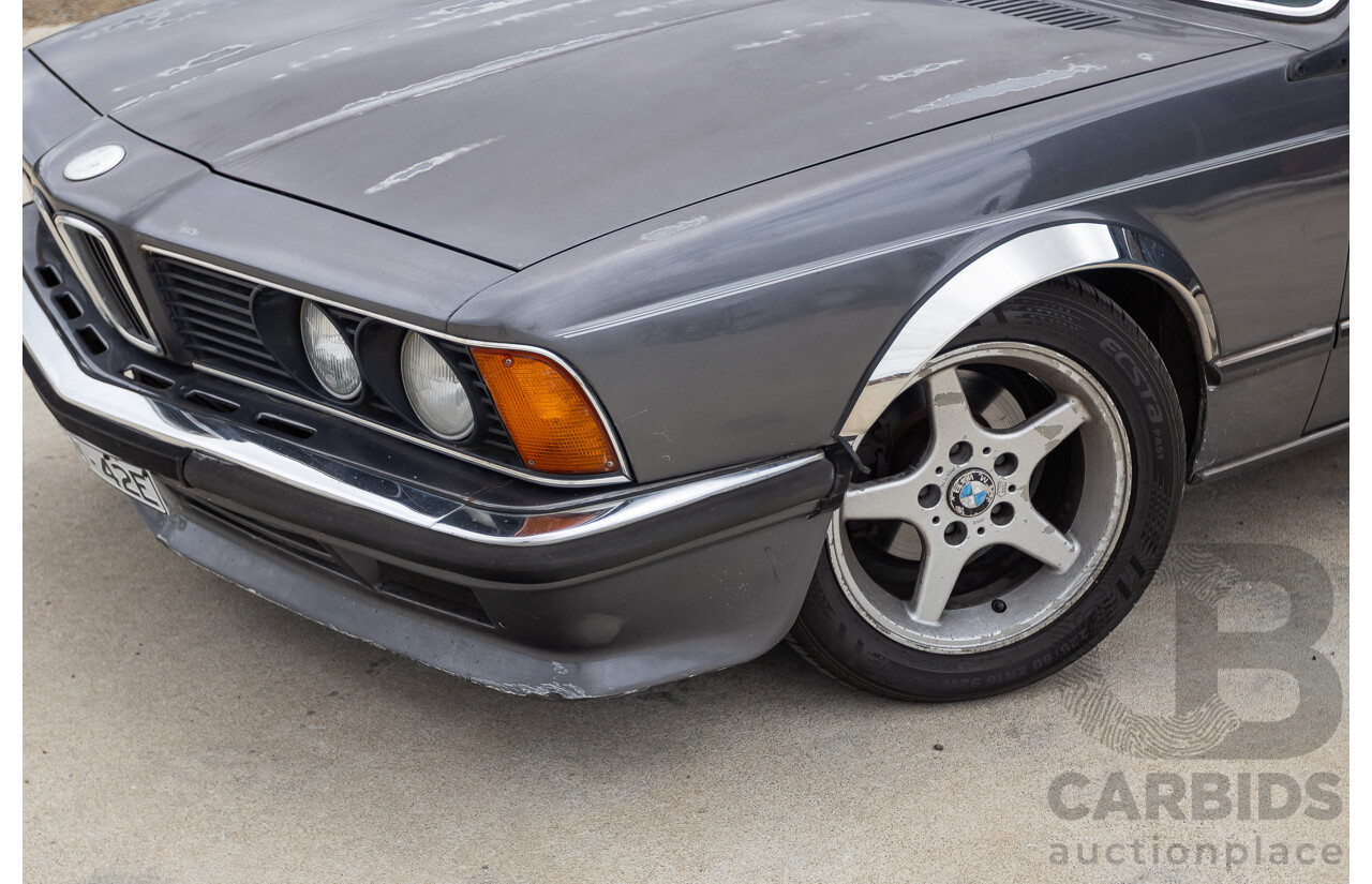 1/1988 BMW 635 CSi E24 2D Coupe Delphin Metallic Grey 3.4L