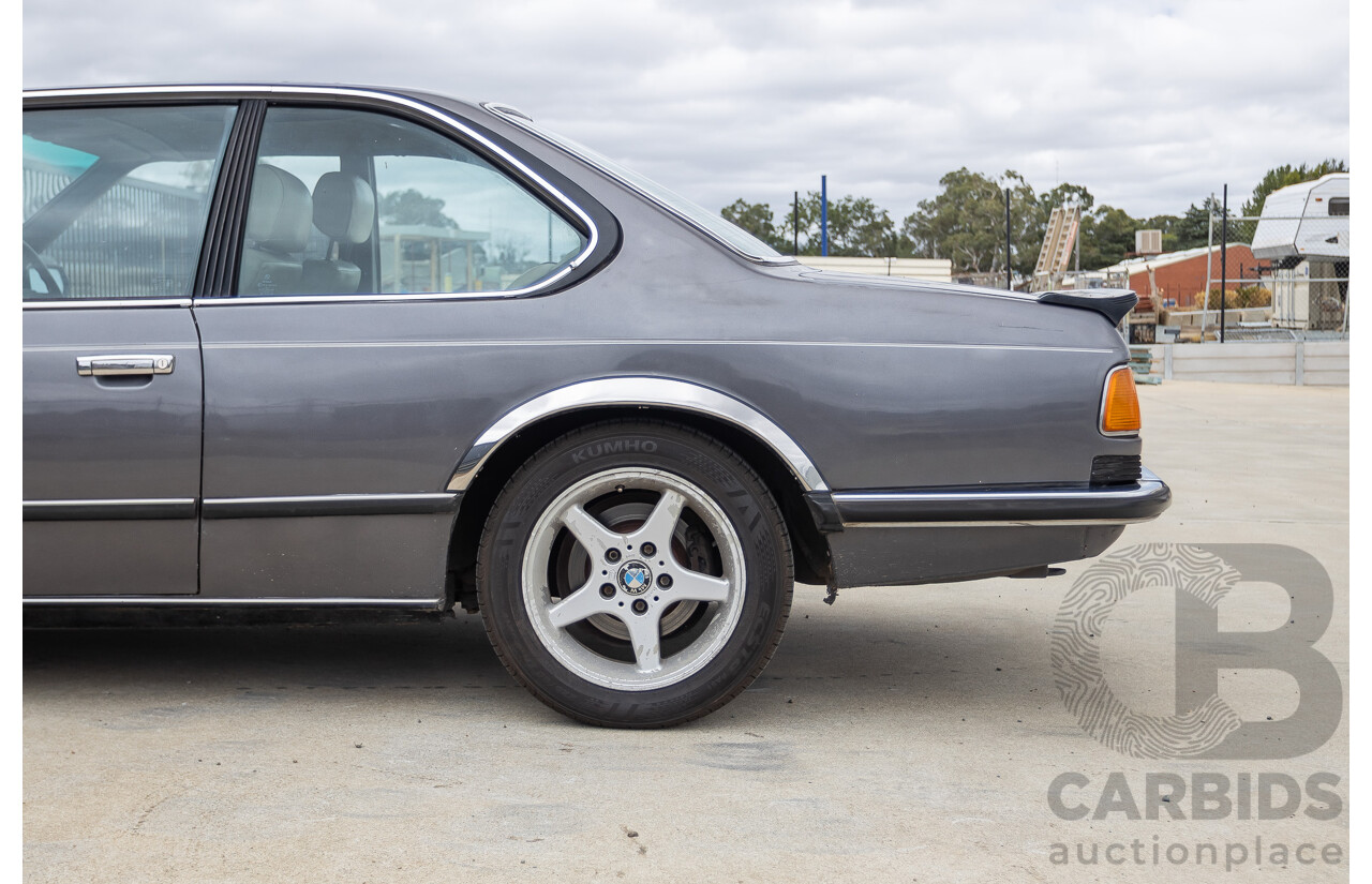 1/1988 BMW 635 CSi E24 2D Coupe Delphin Metallic Grey 3.4L