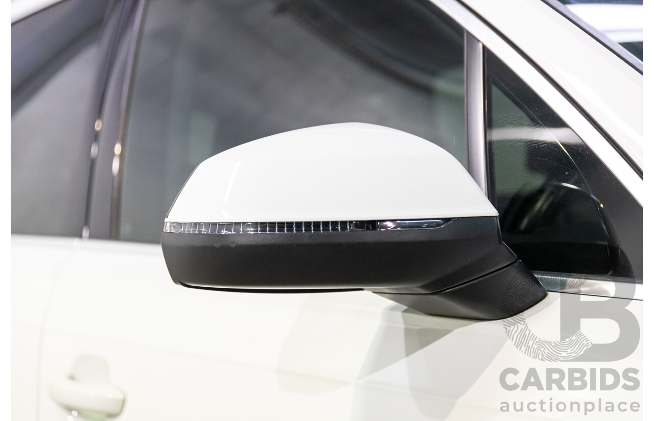 08/2018 Audi Q7 3.0 TDI Quattro (160kW AWD) 4M MY18 4d Wagon Carrara White Turbo Diesel V6 3.0L - 7 Seater