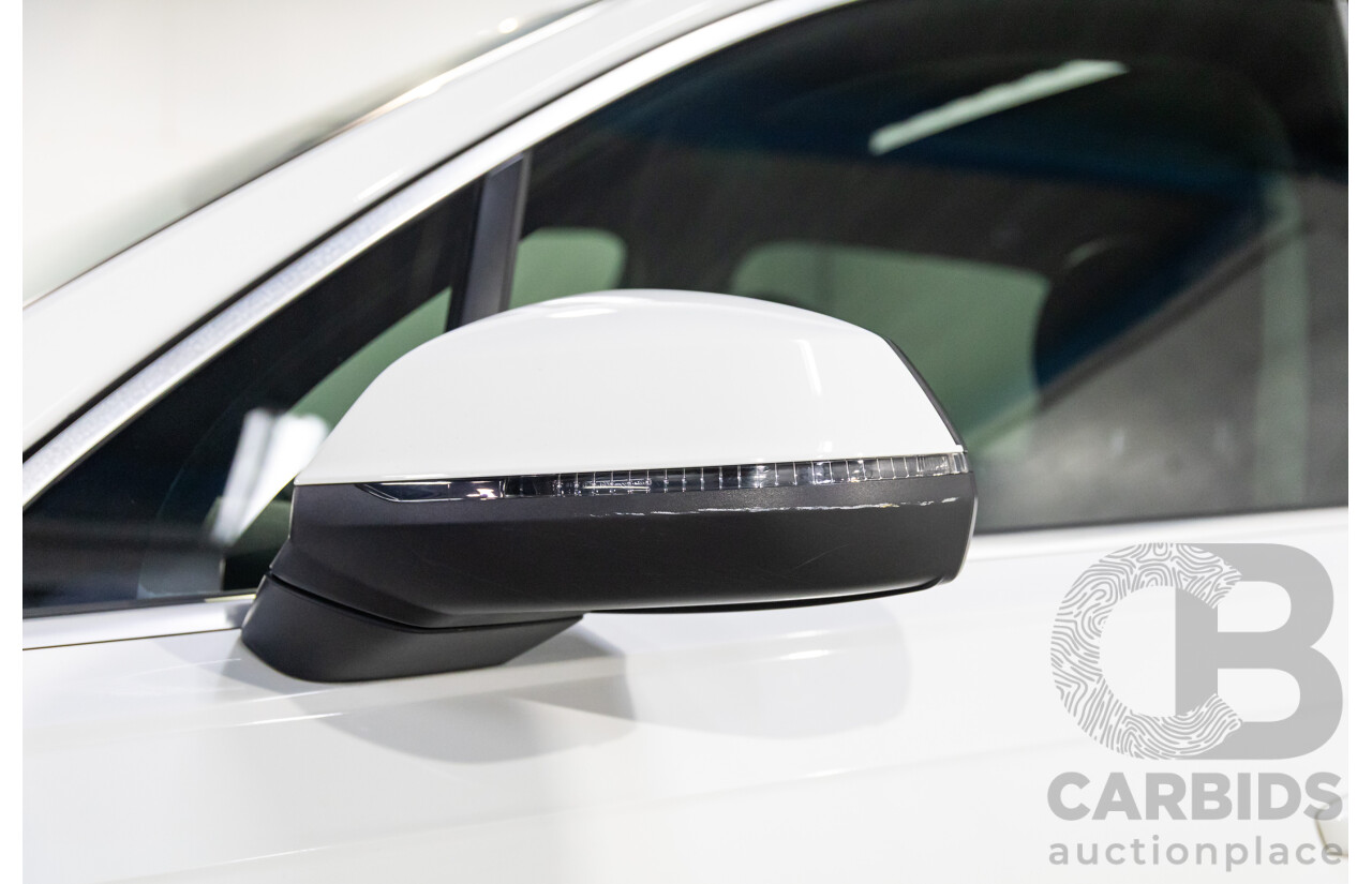 08/2018 Audi Q7 3.0 TDI Quattro (160kW AWD) 4M MY18 4d Wagon Carrara White Turbo Diesel V6 3.0L - 7 Seater