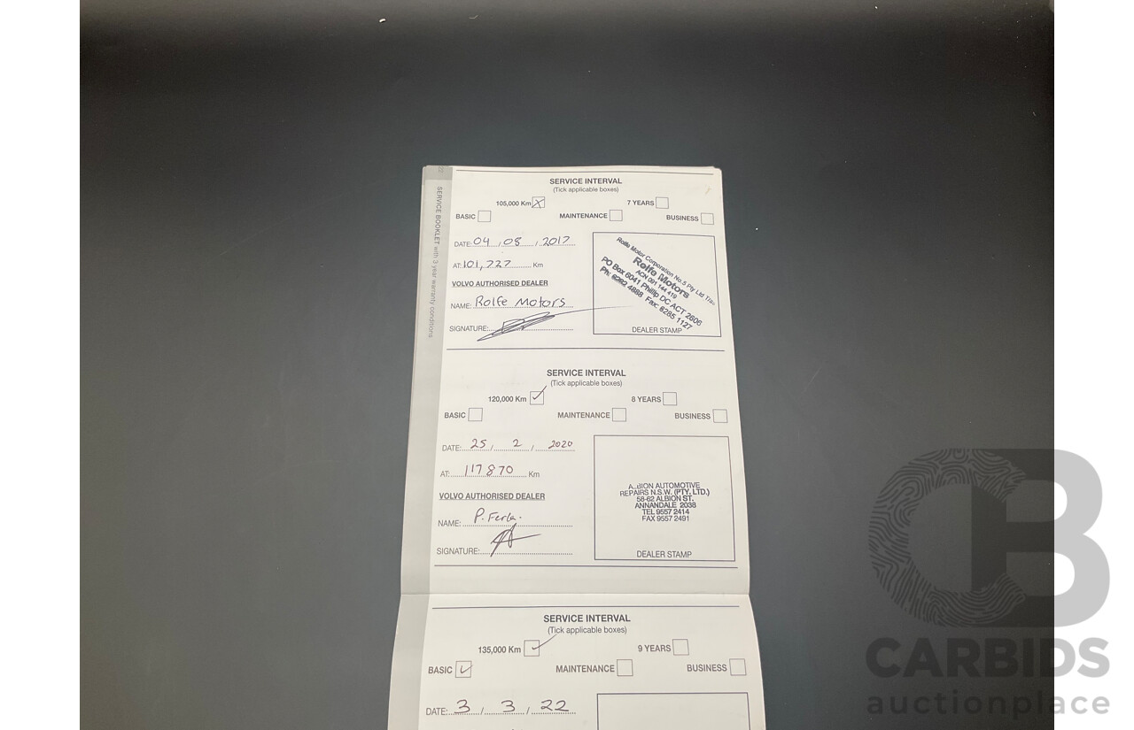 11/2012 Volvo XC60 3.2 Teknik DZ MY12 4d Wagon Mystic Silver Metallic V6 3.2L