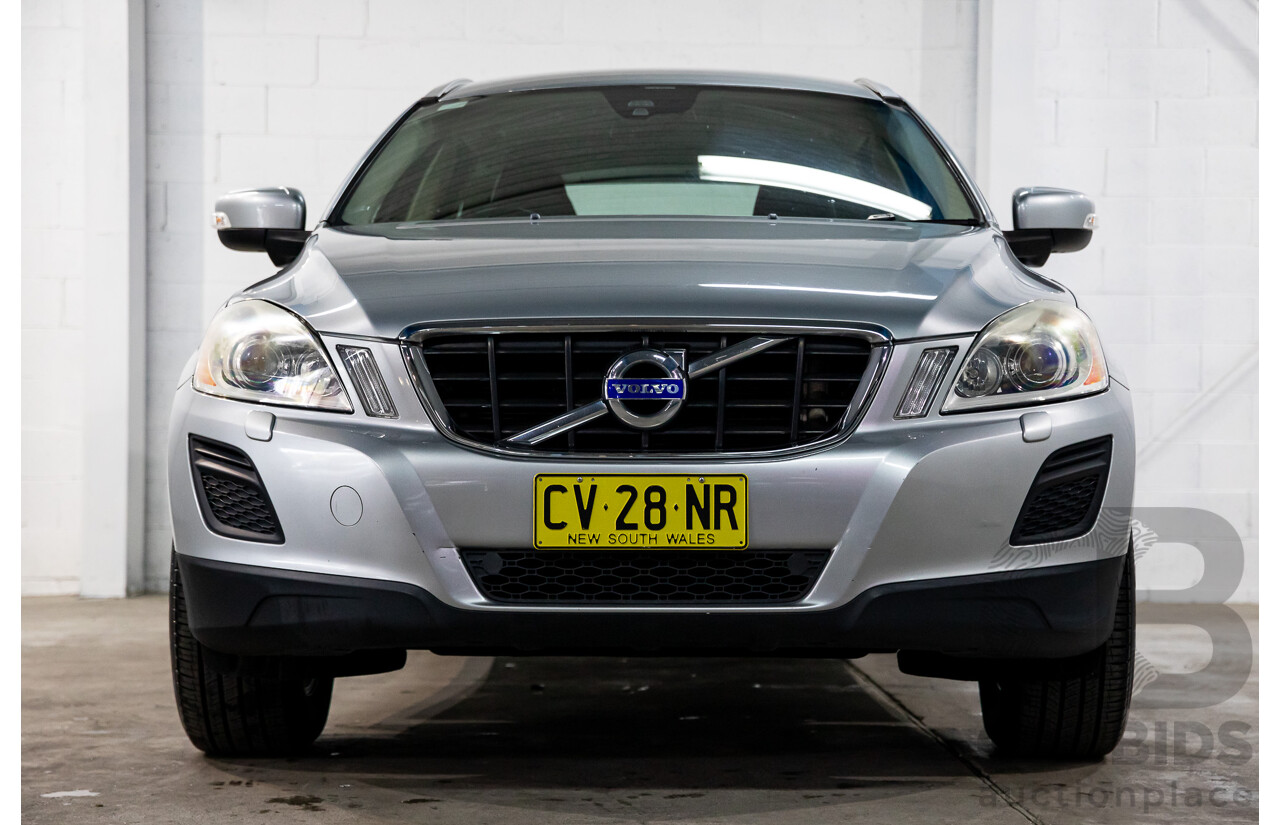 11/2012 Volvo XC60 3.2 Teknik DZ MY12 4d Wagon Mystic Silver Metallic V6 3.2L