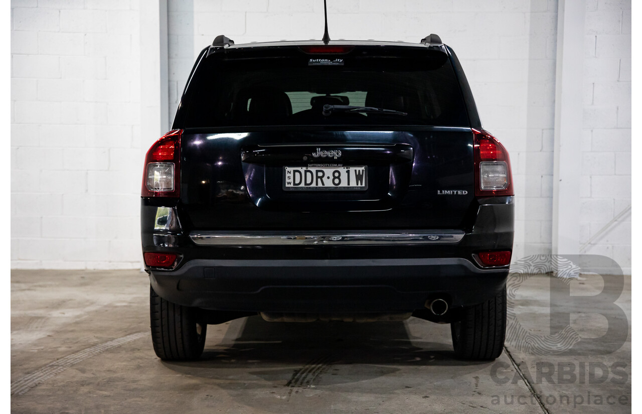 03/2016 Jeep Compass Limited (4x4) MK MY15 4d Wagon Brilliant Black Crystal Pearl 2.4L