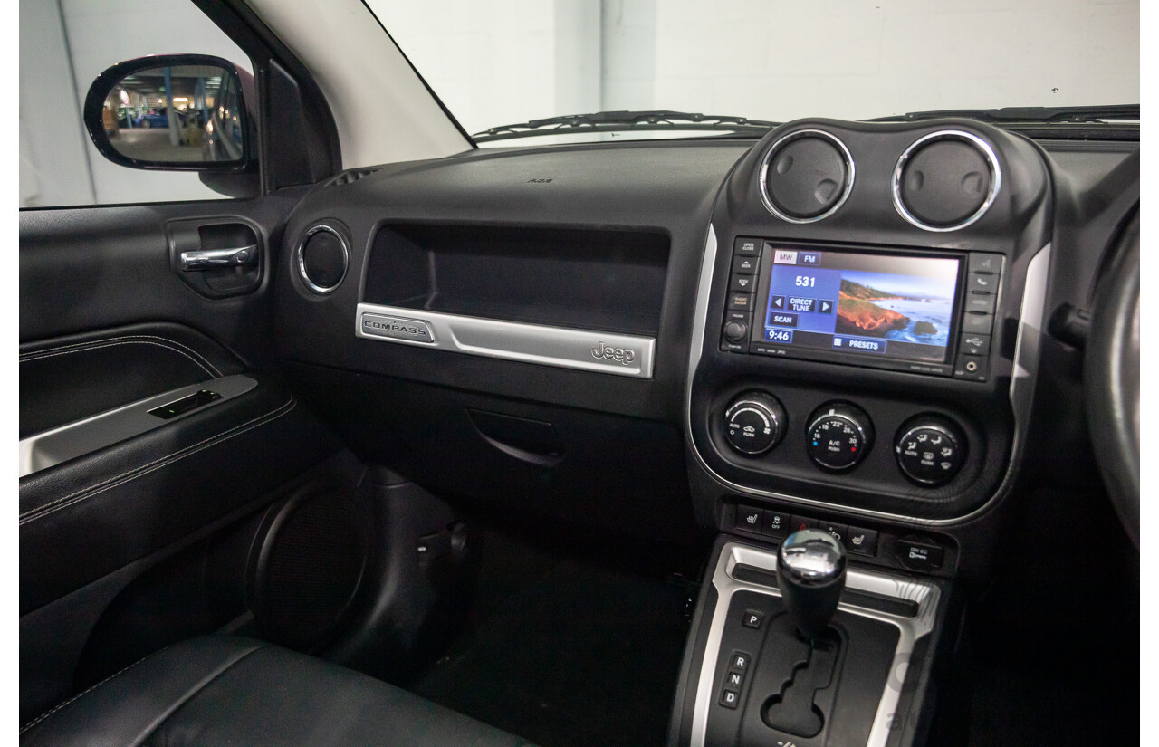 03/2016 Jeep Compass Limited (4x4) MK MY15 4d Wagon Brilliant Black Crystal Pearl 2.4L