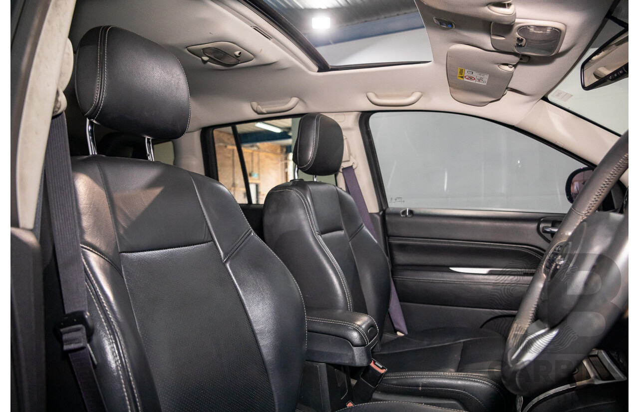 03/2016 Jeep Compass Limited (4x4) MK MY15 4d Wagon Brilliant Black Crystal Pearl 2.4L