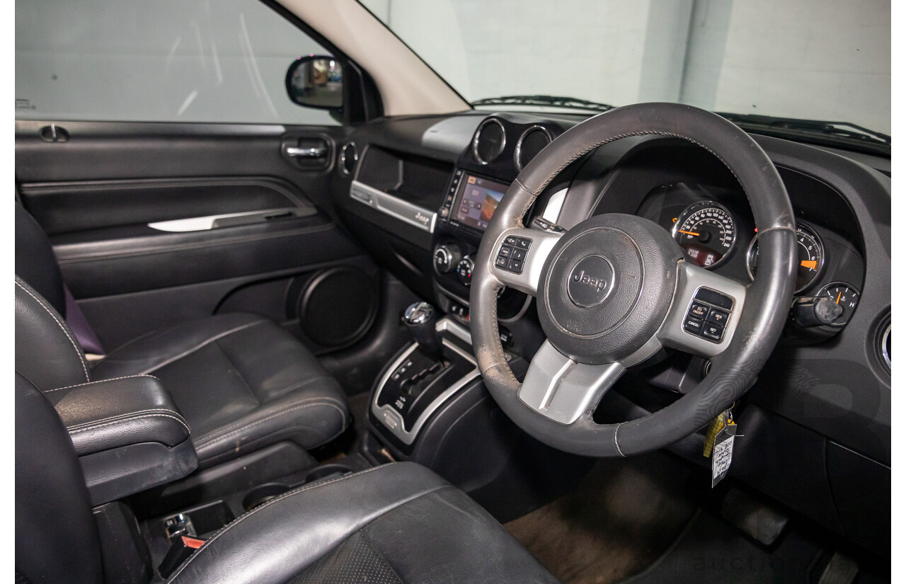 03/2016 Jeep Compass Limited (4x4) MK MY15 4d Wagon Brilliant Black Crystal Pearl 2.4L