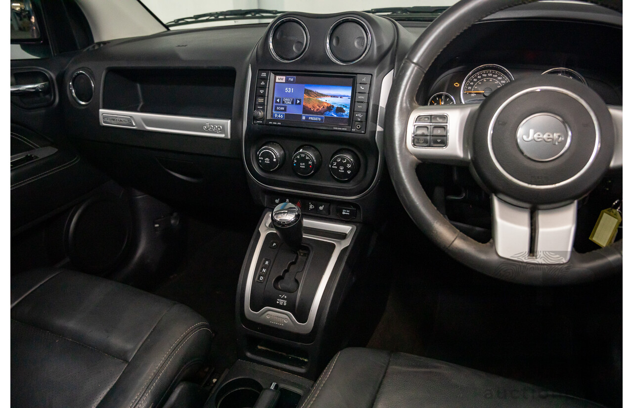 03/2016 Jeep Compass Limited (4x4) MK MY15 4d Wagon Brilliant Black Crystal Pearl 2.4L