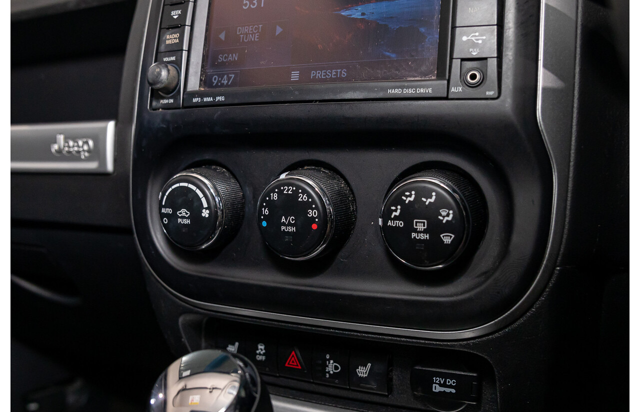 03/2016 Jeep Compass Limited (4x4) MK MY15 4d Wagon Brilliant Black Crystal Pearl 2.4L