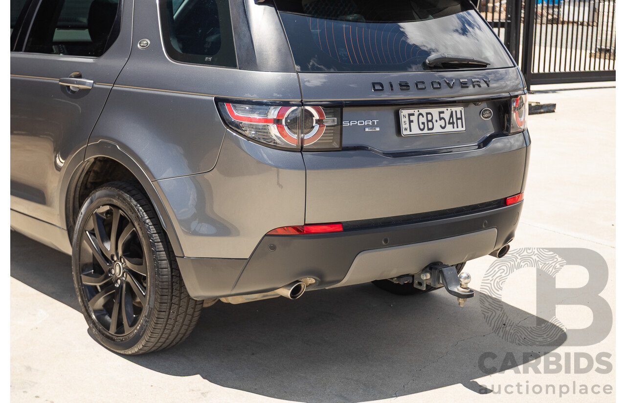 05/2017 Land Rover Discovery Sport TD4 150 HSE (AWD) LC MY17 4D Wagon Corris Grey Metallic Turbo Diesel 2.0L - 7 Seat