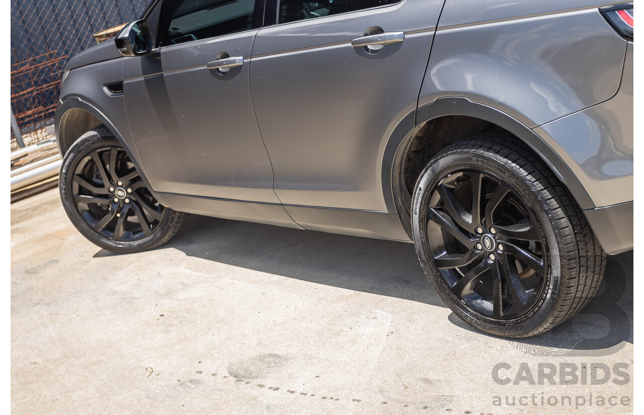 05/2017 Land Rover Discovery Sport TD4 150 HSE (AWD) LC MY17 4D Wagon Corris Grey Metallic Turbo Diesel 2.0L - 7 Seat