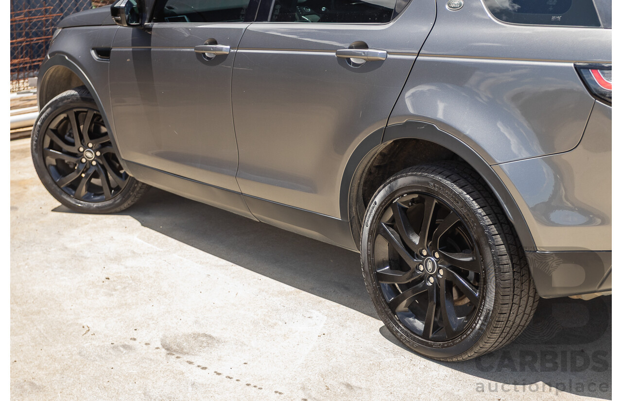 05/2017 Land Rover Discovery Sport TD4 150 HSE (AWD) LC MY17 4D Wagon Corris Grey Metallic Turbo Diesel 2.0L - 7 Seat