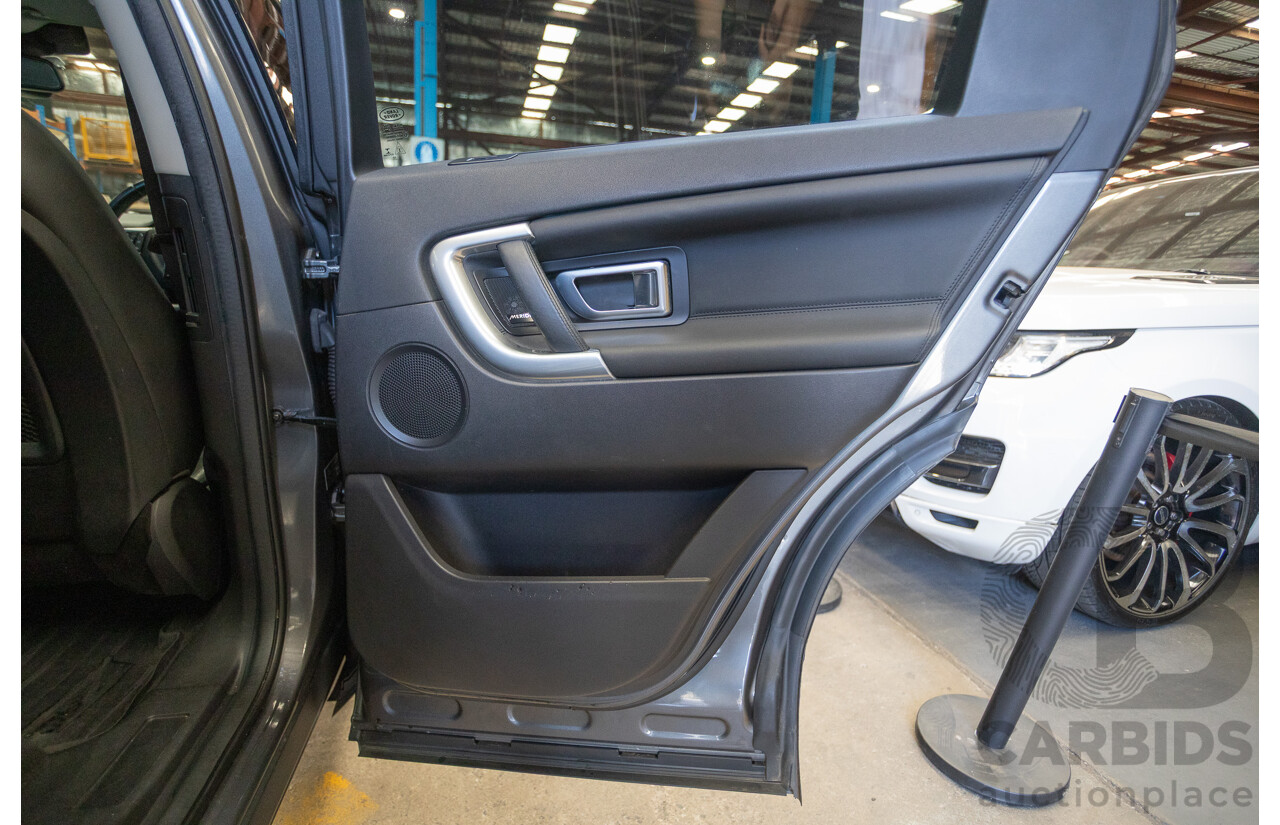 05/2017 Land Rover Discovery Sport TD4 150 HSE (AWD) LC MY17 4D Wagon Corris Grey Metallic Turbo Diesel 2.0L - 7 Seat