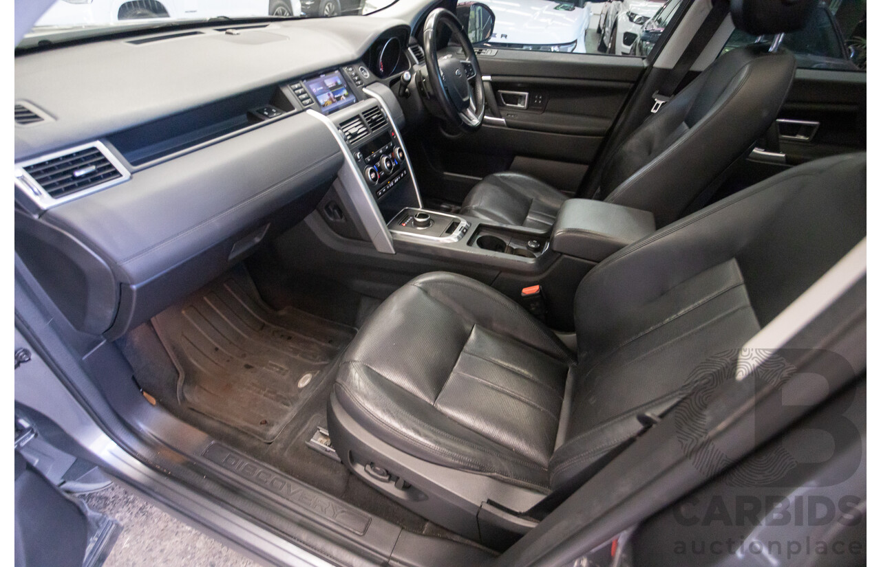 05/2017 Land Rover Discovery Sport TD4 150 HSE (AWD) LC MY17 4D Wagon Corris Grey Metallic Turbo Diesel 2.0L - 7 Seat