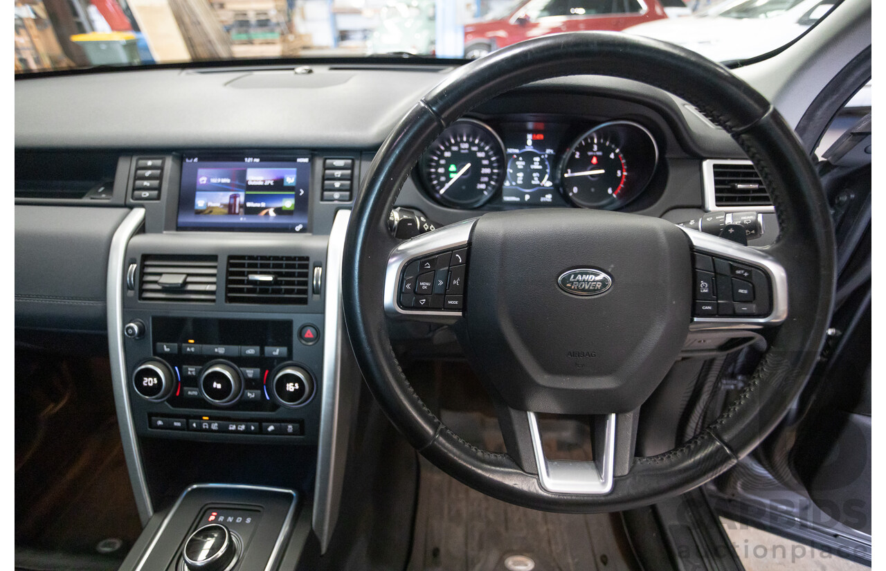 05/2017 Land Rover Discovery Sport TD4 150 HSE (AWD) LC MY17 4D Wagon Corris Grey Metallic Turbo Diesel 2.0L - 7 Seat