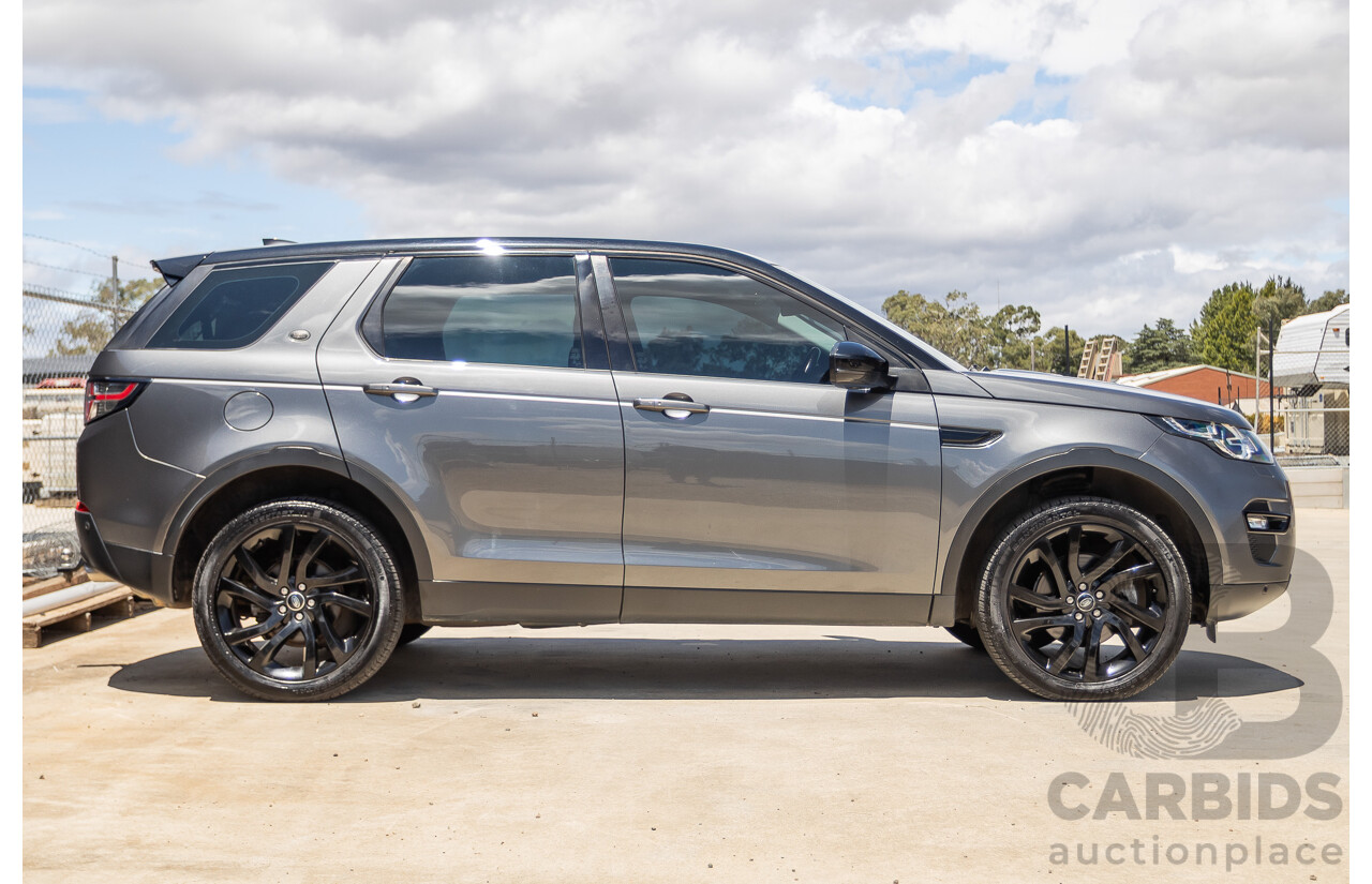 05/2017 Land Rover Discovery Sport TD4 150 HSE (AWD) LC MY17 4D Wagon Corris Grey Metallic Turbo Diesel 2.0L - 7 Seat