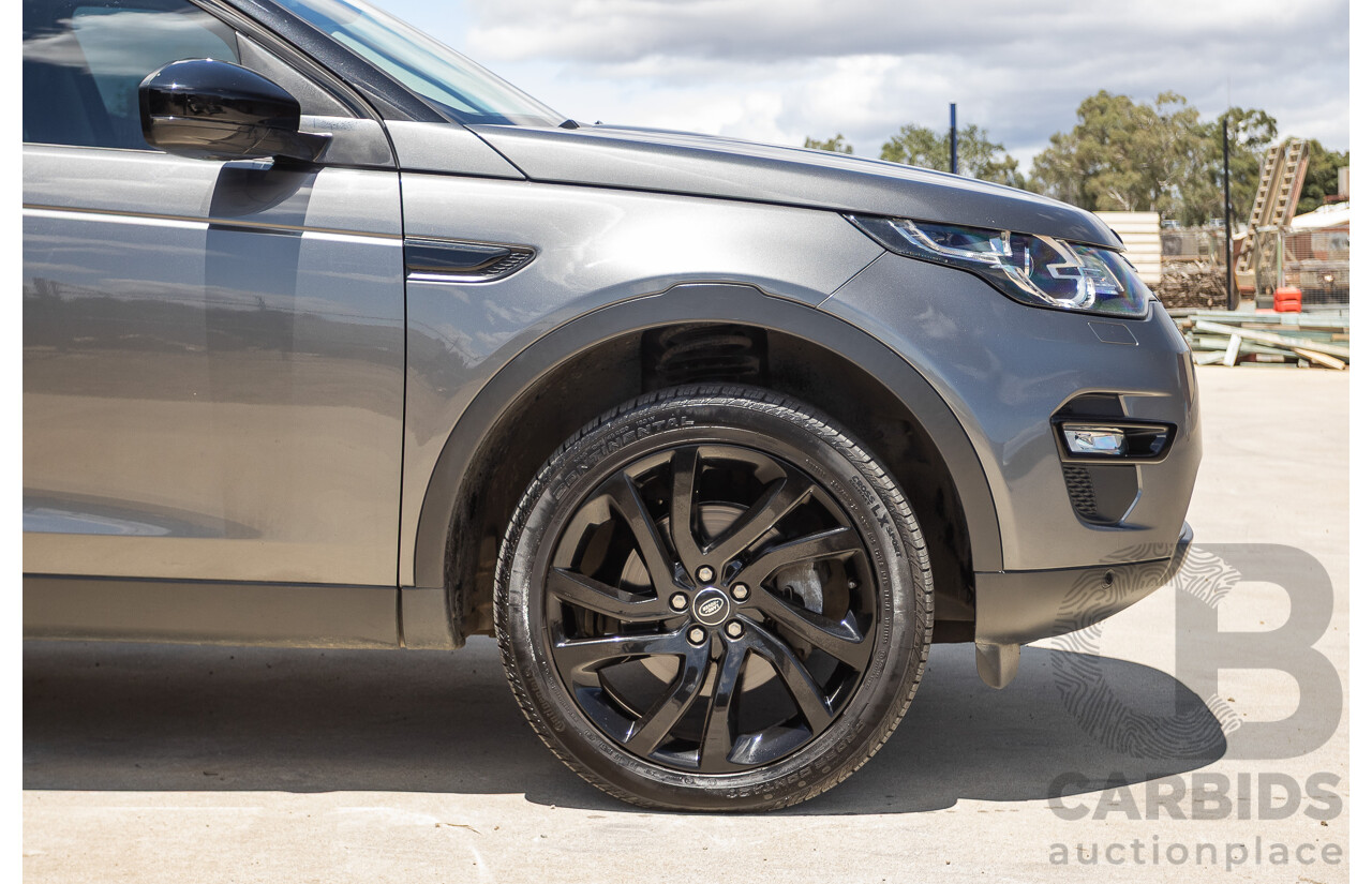 05/2017 Land Rover Discovery Sport TD4 150 HSE (AWD) LC MY17 4D Wagon Corris Grey Metallic Turbo Diesel 2.0L - 7 Seat