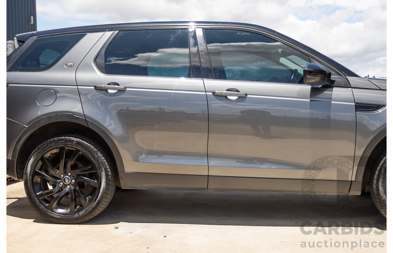 05/2017 Land Rover Discovery Sport TD4 150 HSE (AWD) LC MY17 4D Wagon Corris Grey Metallic Turbo Diesel 2.0L - 7 Seat