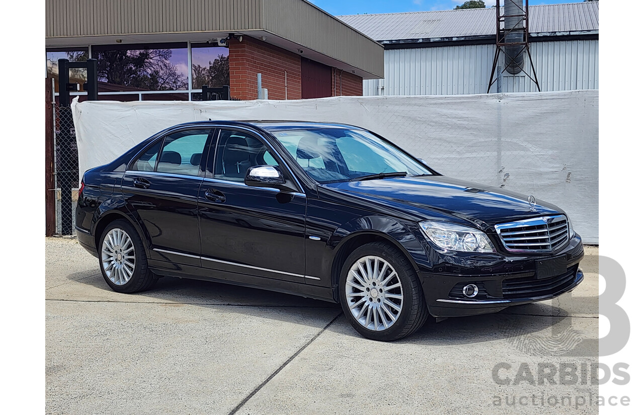 10/2007 Mercedes-Benz C280 Elegance W204 4d Sedan Black 3.0L