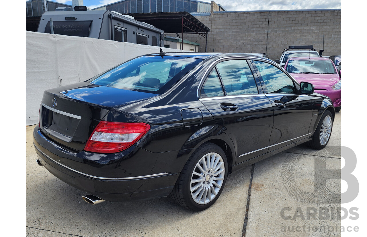 10/2007 Mercedes-Benz C280 Elegance W204 4d Sedan Black 3.0L
