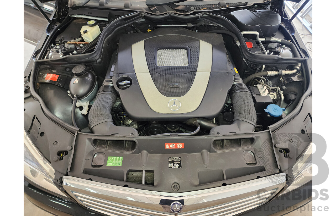 10/2007 Mercedes-Benz C280 Elegance W204 4d Sedan Black 3.0L