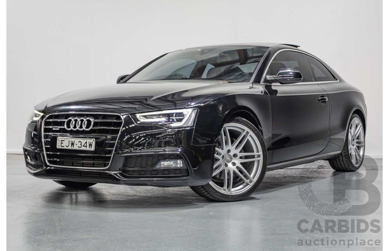 4/2013 Audi A5 2.0 TFSI Quattro (AWD) 8T MY13 2D Coupe Phantom Black Turbo 2.0L