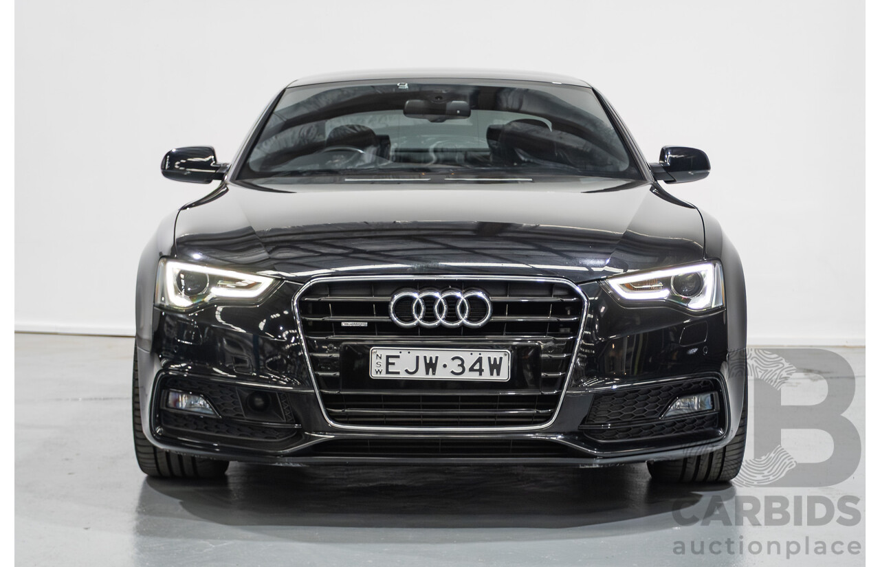 4/2013 Audi A5 2.0 TFSI Quattro (AWD) 8T MY13 2D Coupe Phantom Black Turbo 2.0L