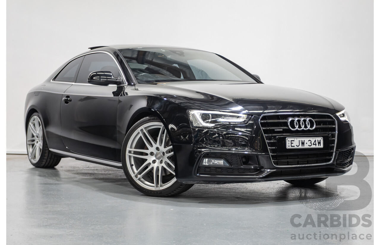 4/2013 Audi A5 2.0 TFSI Quattro (AWD) 8T MY13 2D Coupe Phantom Black Turbo 2.0L