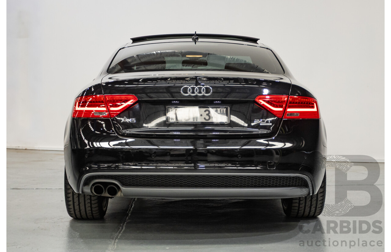 4/2013 Audi A5 2.0 TFSI Quattro (AWD) 8T MY13 2D Coupe Phantom Black Turbo 2.0L