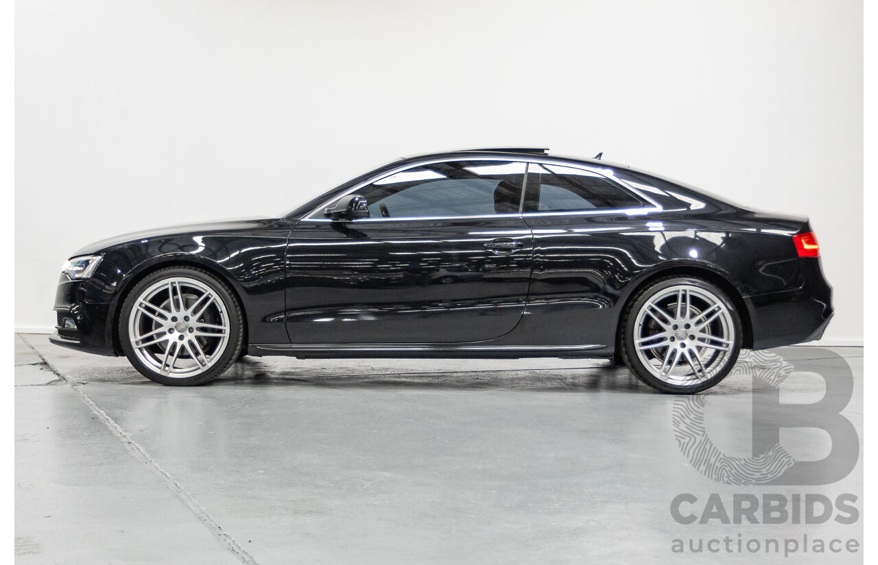 4/2013 Audi A5 2.0 TFSI Quattro (AWD) 8T MY13 2D Coupe Phantom Black Turbo 2.0L