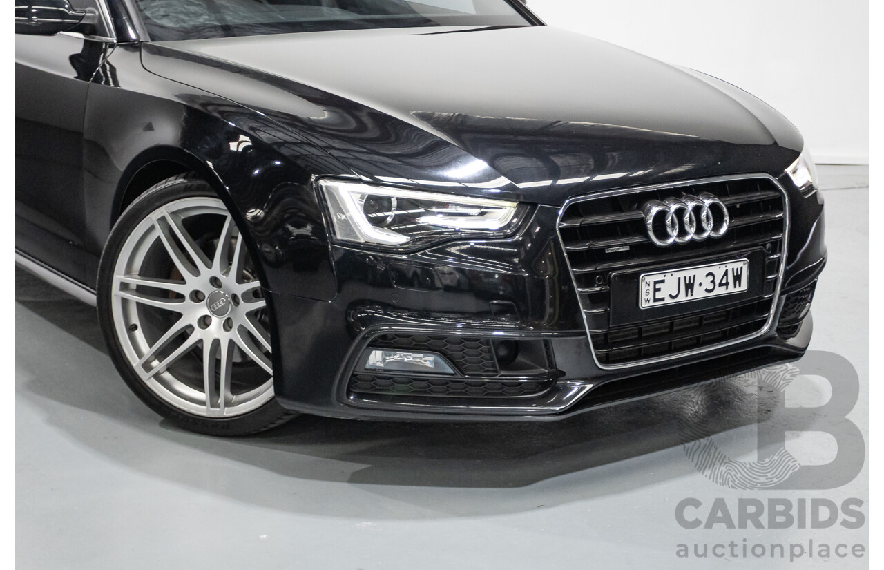 4/2013 Audi A5 2.0 TFSI Quattro (AWD) 8T MY13 2D Coupe Phantom Black Turbo 2.0L