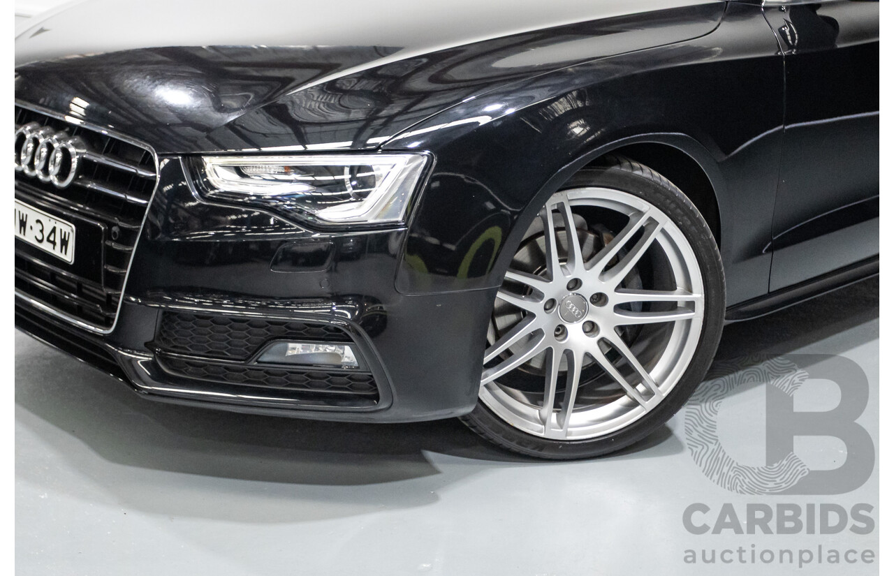 4/2013 Audi A5 2.0 TFSI Quattro (AWD) 8T MY13 2D Coupe Phantom Black Turbo 2.0L